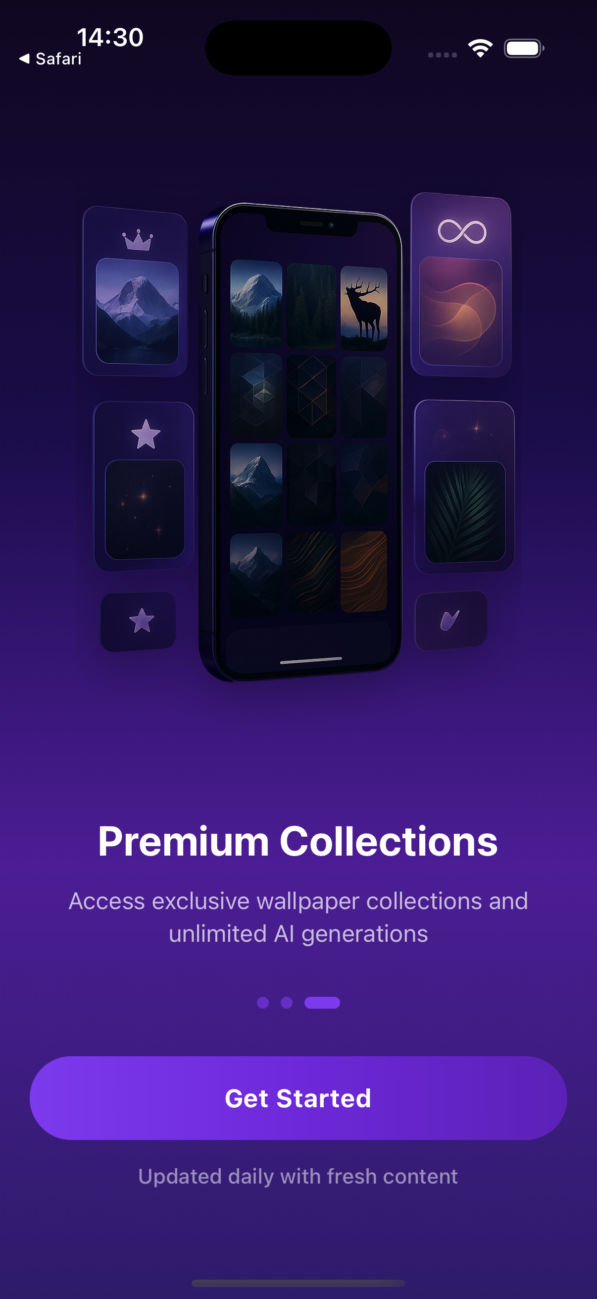 Premium Collections Feature